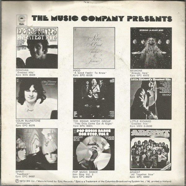 Albert Hammond : The Free Electric Band  (7", Single, 4-P)