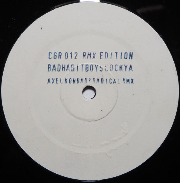 Bad Habit Boys : RockYa (Rmx Edition) (12", Promo, W/Lbl, Sta)
