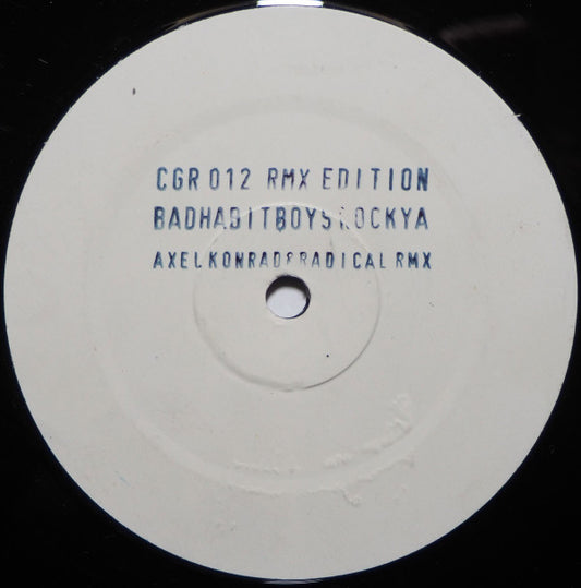 Bad Habit Boys : RockYa (Rmx Edition) (12", Promo, W/Lbl, Sta)