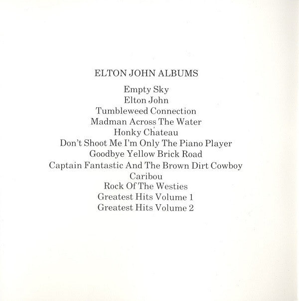 Elton John : Elton John (CD, Album, RE)