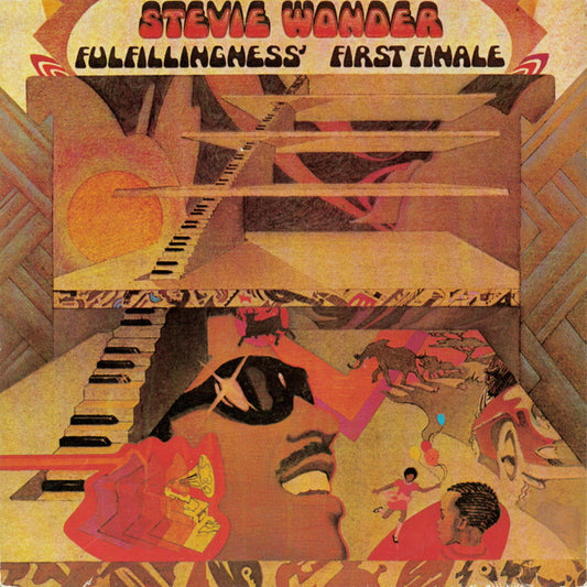 Stevie Wonder : Fulfillingness' First Finale (LP, Album, RE)