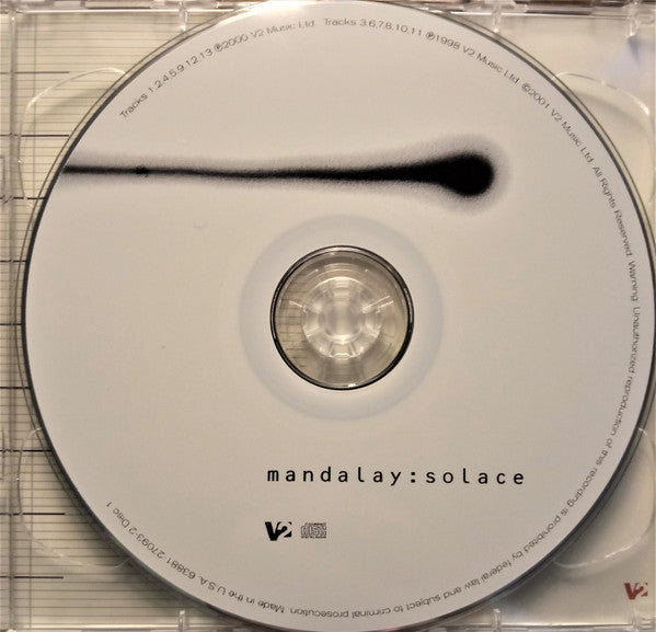 Mandalay : Solace (CD, Album, Comp + CD, Comp + Ltd)