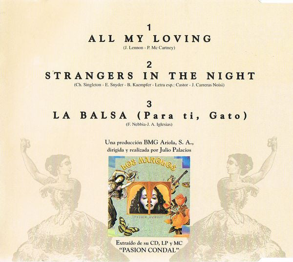 Los Manolos : All My Loving (CD, Maxi)