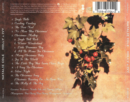 Natalie Cole : Holly & Ivy (CD, Album)