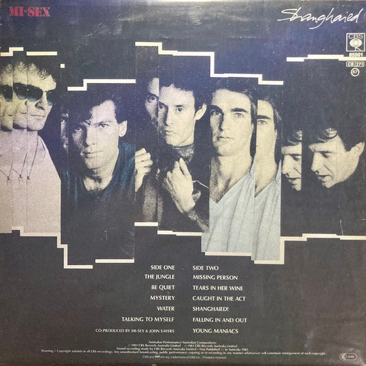 Mi-Sex : Shanghaied (LP, Album)