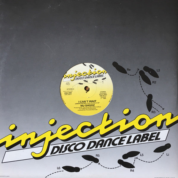 Nu Shooz : I Can't Wait (12", Maxi, Inj)