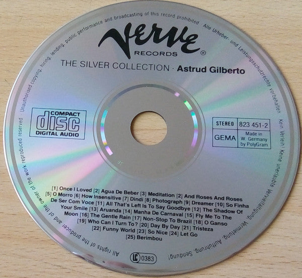 Astrud Gilberto : The Silver Collection (CD, Comp)