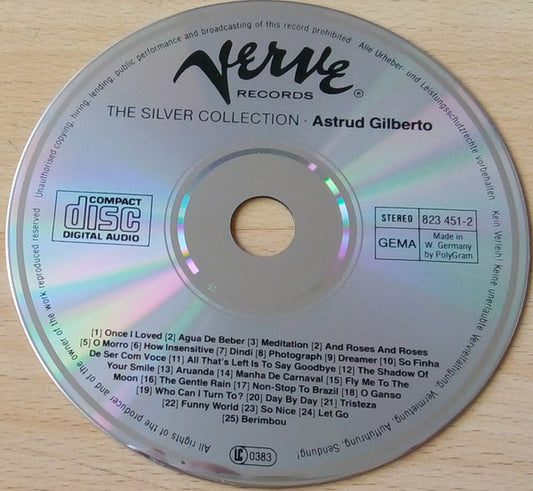 Astrud Gilberto : The Silver Collection (CD, Comp)