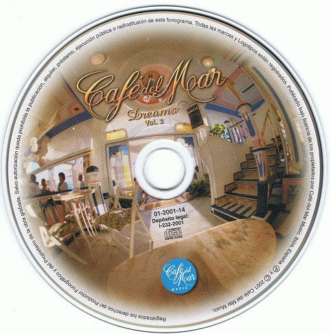 Various : Café Del Mar Dreams 2 (CD, Comp)