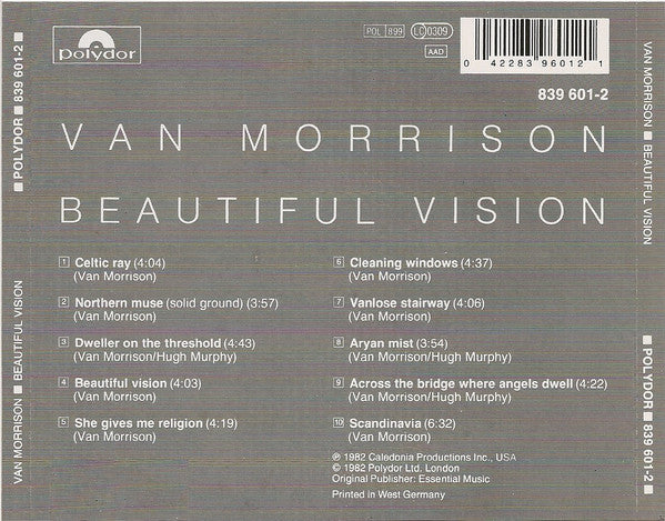 Van Morrison : Beautiful Vision (CD, Album, RE)