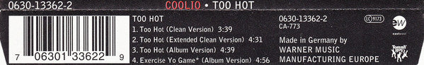 Coolio : Too Hot (CD, Maxi)
