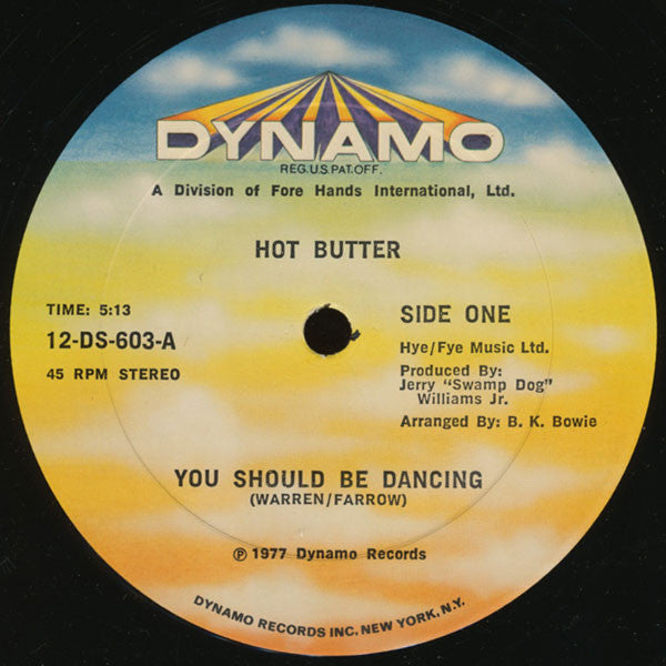 Hot Butter : You Should Be Dancing (12")