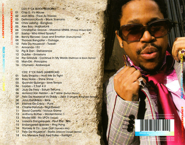 Felix Da Housecat : GU34 Milan (2xCD, Mixed)