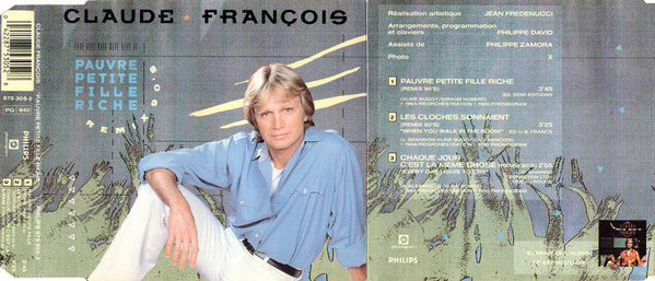 Claude François : Pauvre Petite Fille Riche (Remix 90's) (CD, Maxi)
