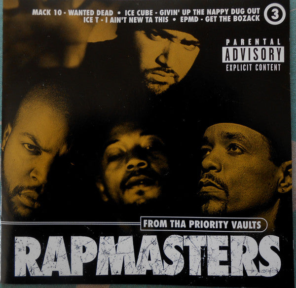 Various : Rapmasters: From Tha Priority Vaults Volume 3 (CD, Comp)