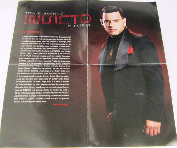 Tito "El Bambino" : Invicto (CD, Album)