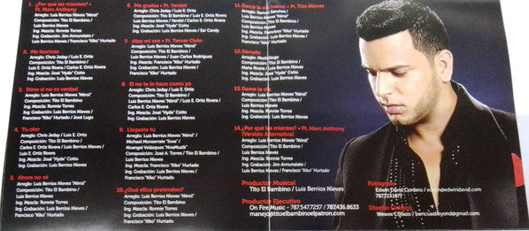 Tito "El Bambino" : Invicto (CD, Album)