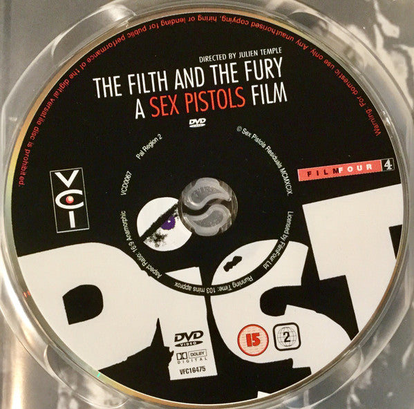 Sex Pistols : The Filth And The Fury (DVD, PAL)