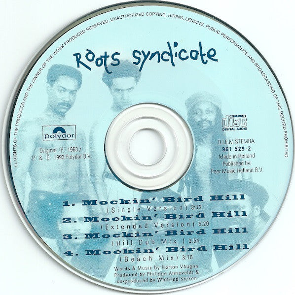 Roots Syndicate : Mockin' Bird Hill (CD, Maxi)