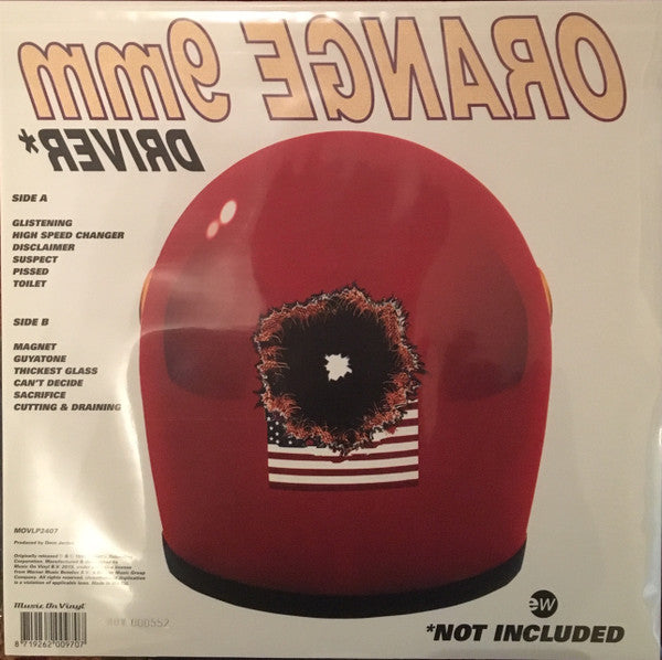Orange 9MM : Driver Not Included  (LP, Album, Ltd, Num, RE, Fla)