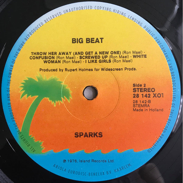 Sparks : Big Beat (LP, Album)