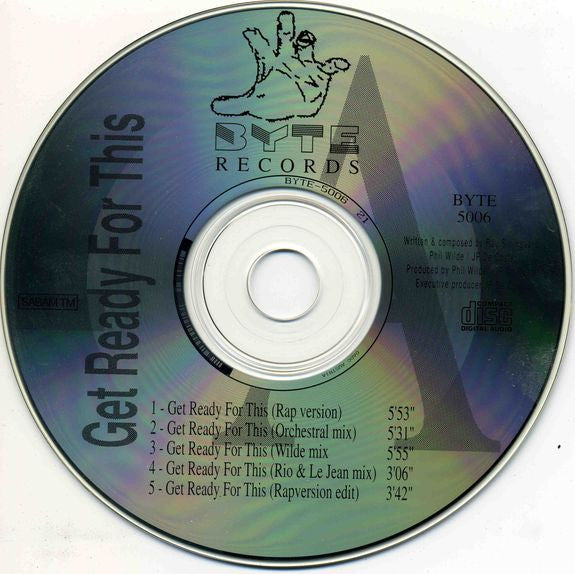 2 Unlimited : Get Ready For This (CD, Maxi)