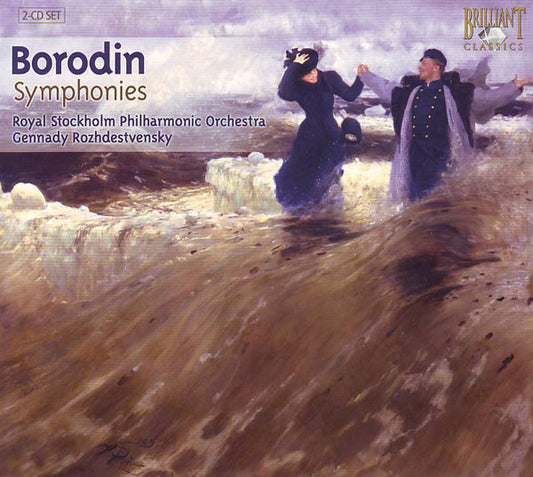 Alexander Borodin - Kungliga Filharmonikerna, Gennadi Rozhdestvensky : Symphonies (2xCD, Comp, RM, Dig)