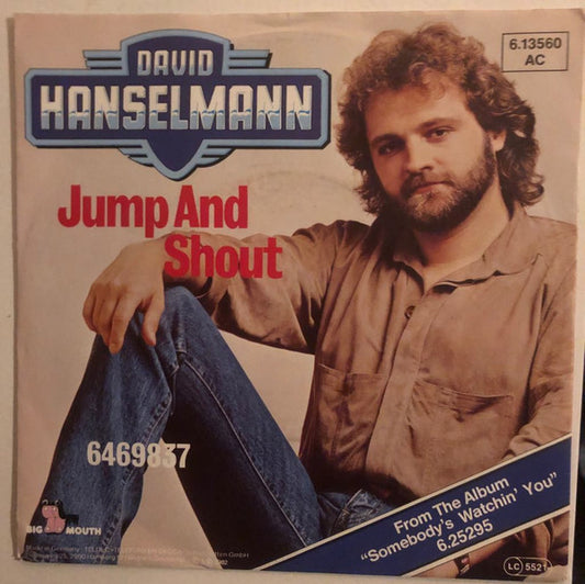 David Hanselmann : Jump And Shout (7", Single, Promo)