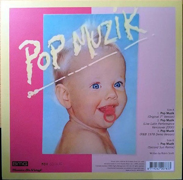 M (2) : Pop Muzik (10", RSD, Ltd, Num, 40t)