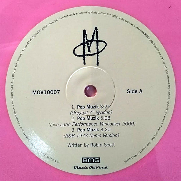 M (2) : Pop Muzik (10", RSD, Ltd, Num, 40t)