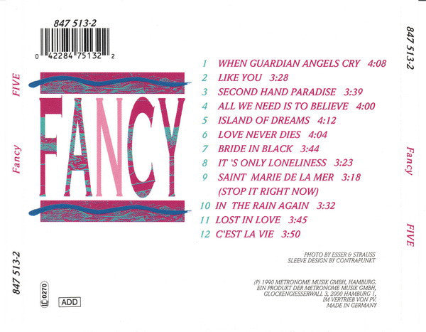 Fancy : Five (CD, Album)