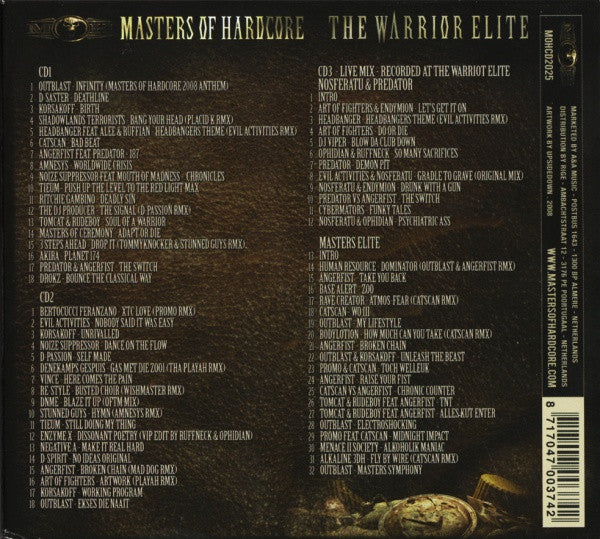 Various : Masters Of Hardcore Chapter XXV - The Warrior Elite (2xCD, Comp + CD, Mixed)