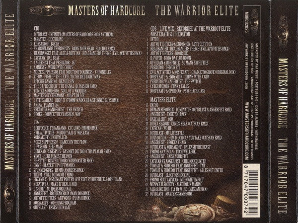 Various : Masters Of Hardcore Chapter XXV - The Warrior Elite (2xCD, Comp + CD, Mixed)