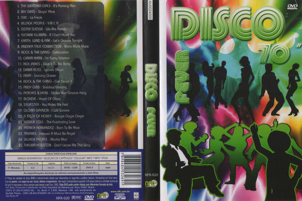 Various : Disco Fever 70" (DVD-V, RE, RP, NTSC, AU)