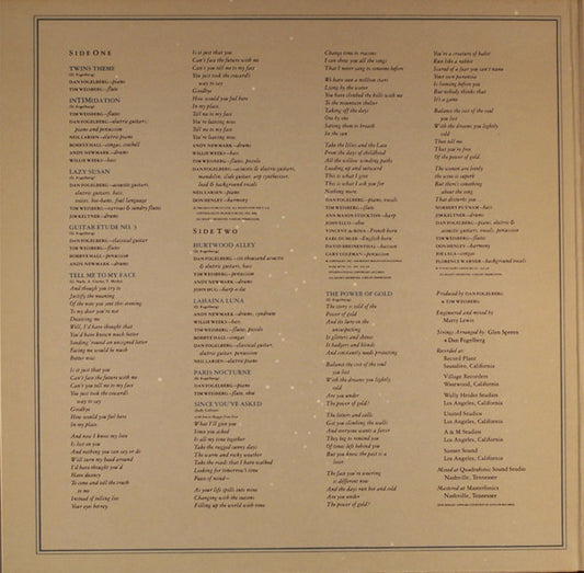 Dan Fogelberg & Tim Weisberg : Twin Sons Of Different Mothers (LP, Album, Ter)