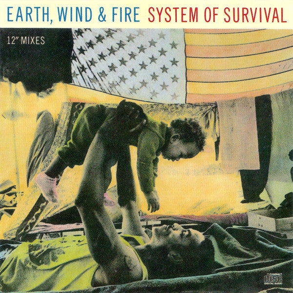 Earth, Wind & Fire : System Of Survival (12" Mixes) (CD, Maxi, Promo)