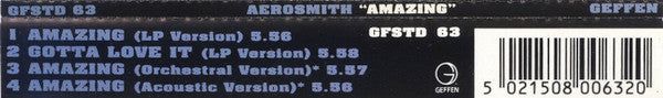 Aerosmith : Amazing (CD, Single)