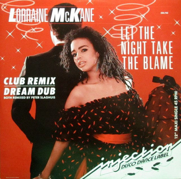 Lorraine McKane : Let The Night Take The Blame (Remix) (12", Maxi)