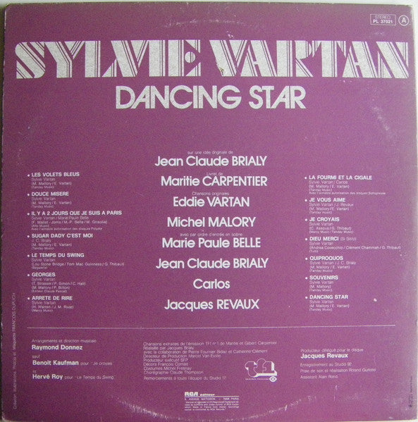 Sylvie Vartan : Dancing Star (LP, Gat)