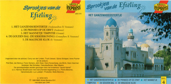 Various : Sprookjes van de Efteling - Deel 4 (CD, Album)