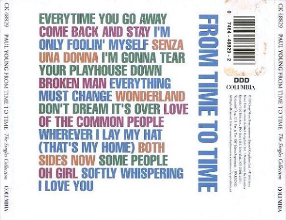 Paul Young : From Time To Time (The Singles Collection) (CD, Comp)