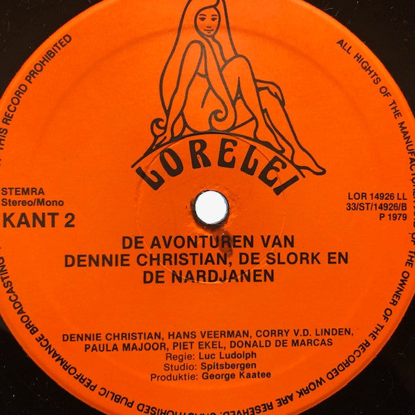 Dennie Christian : De Avonturen Van Dennie Christian, De Slork En De Nardjanen (LP)
