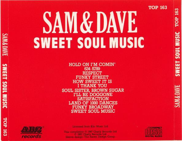 Sam & Dave : Sweet Soul Music (CD, Comp)