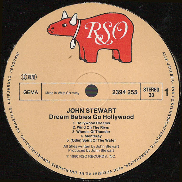 John Stewart (2) : Dream Babies Go Hollywood (LP, Album)