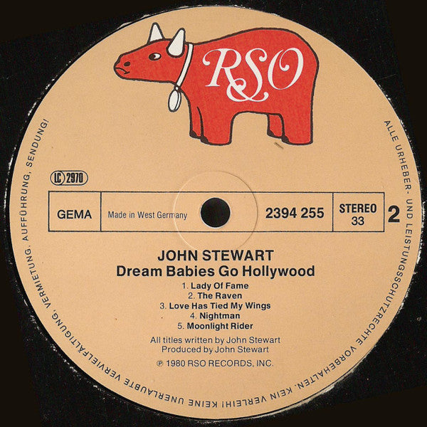 John Stewart (2) : Dream Babies Go Hollywood (LP, Album)