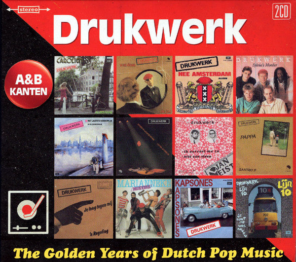 Drukwerk : The Golden Years Of Dutch Pop Music (A&B Kanten) (2xCD, Comp)