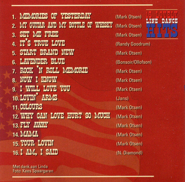 Mark Lavender : 16 Lovely Line Dance Hits (CD, Album)