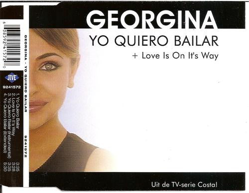 Georgina : Yo Quiero Bailar + Love Is On It's Way (CD, Maxi)