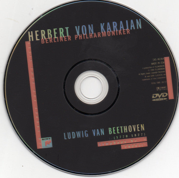 Herbert von Karajan, Berliner Philharmoniker : Ludwig Van Beethoven Symphony No. 9 "Choral" (DVD-V, RE, NTSC)
