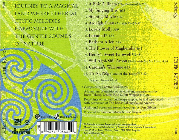 Dan Gibson & D. William Gibson : Celtic Reverie  (CD, Album)